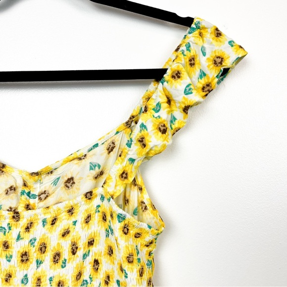 NWT Retrod Romper Yellow & White Sunflower Pattern - Picture 9 of 10